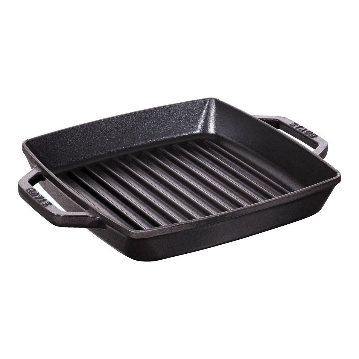 Grillpanne 23 x 23cm, svart, støpejern - STAUB 🇫🇷 - GRILLPANNE - Me & Max AS