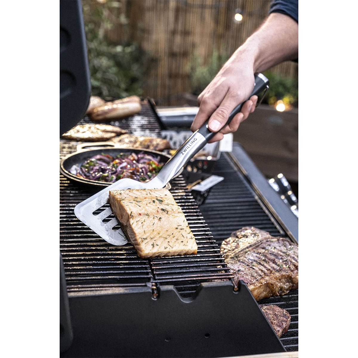 Grillspatel , 43cm, rustfritt stål - ZWILLING BBQ+ - BBQ - Me & Max AS