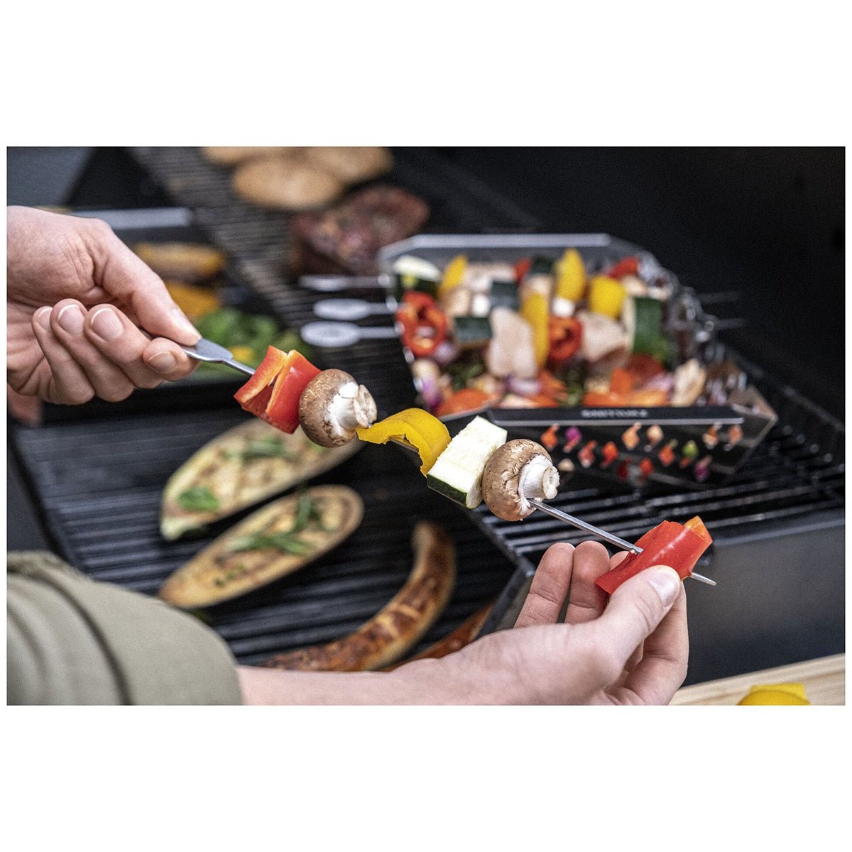Grillspyd, 5 stk, rustfritt stål - ZWILLING BBQ+ - BBQ - Me & Max AS