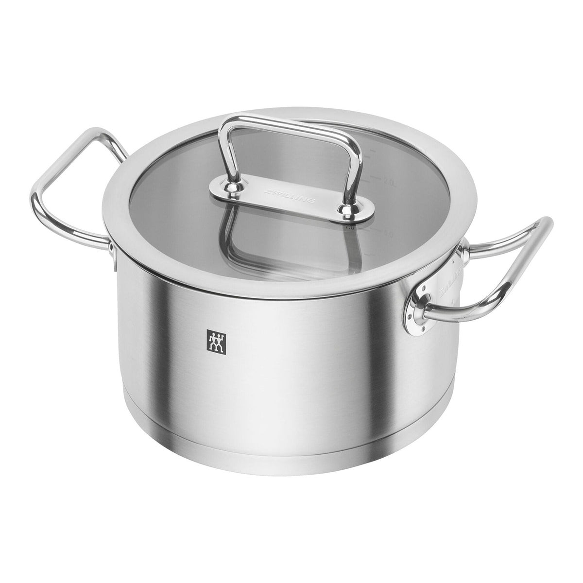 Gryte 20cm, 3,0l, 18/10 rustfritt stål, sølvfarget - ZWILLING PRO - GRYTE - Me & Max AS