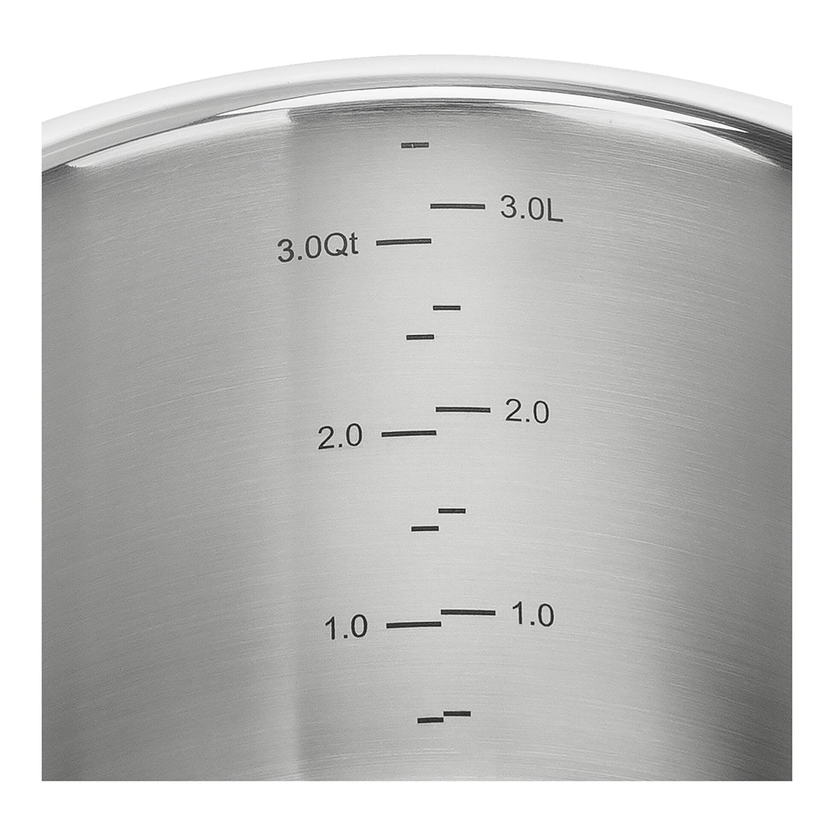 Gryte 20cm, 3,0l, 18/10 rustfritt stål, sølvfarget - ZWILLING PRO - GRYTE - Me & Max AS