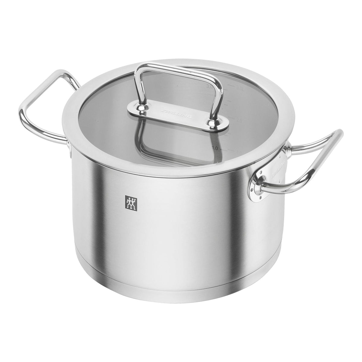 Gryte 20cm, 3,5l, 18/10 rustfritt stål, sølvfarget - ZWILLING PRO - GRYTE - Me & Max AS