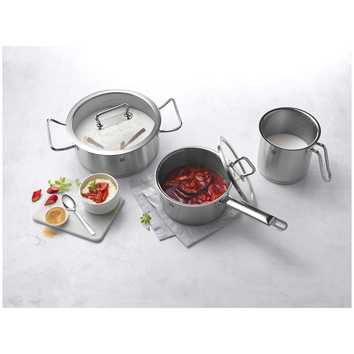 Gryte 20cm, 4,0l, 18/10 rustfritt stål, sølvfarget - ZWILLING PRO - GRYTE - Me & Max AS