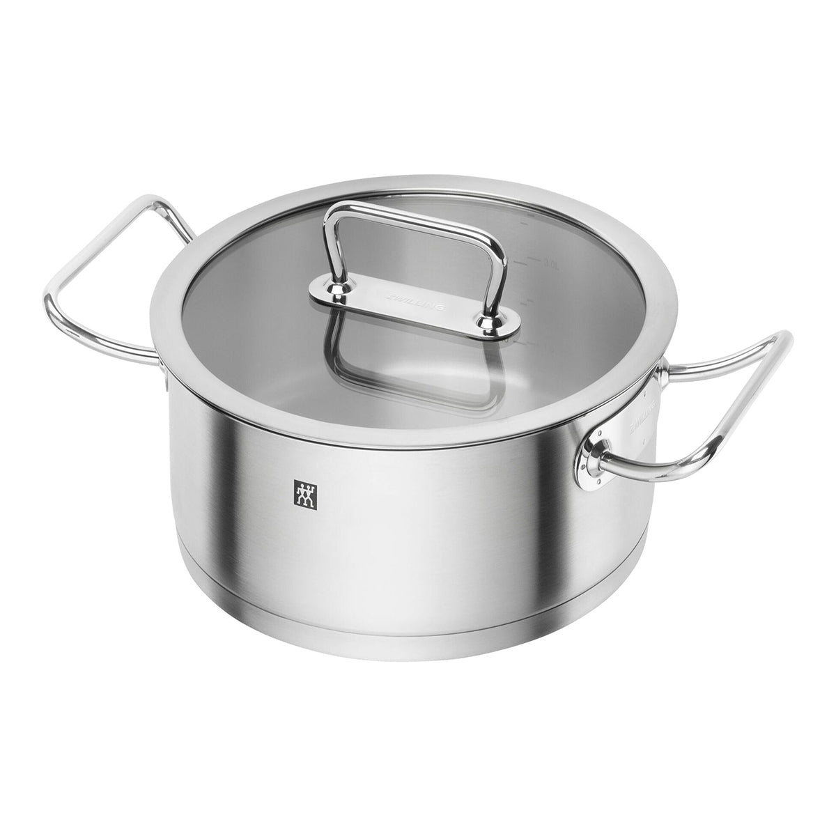 Gryte 20cm, 4,0l, 18/10 rustfritt stål, sølvfarget - ZWILLING PRO - GRYTE - Me & Max AS