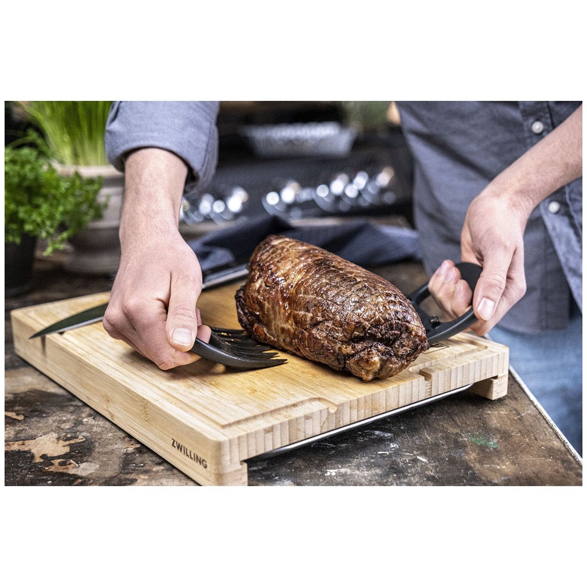 Kjøttklør, 2 - delt, nylon - ZWILLING BBQ+ - BBQ - Me & Max AS