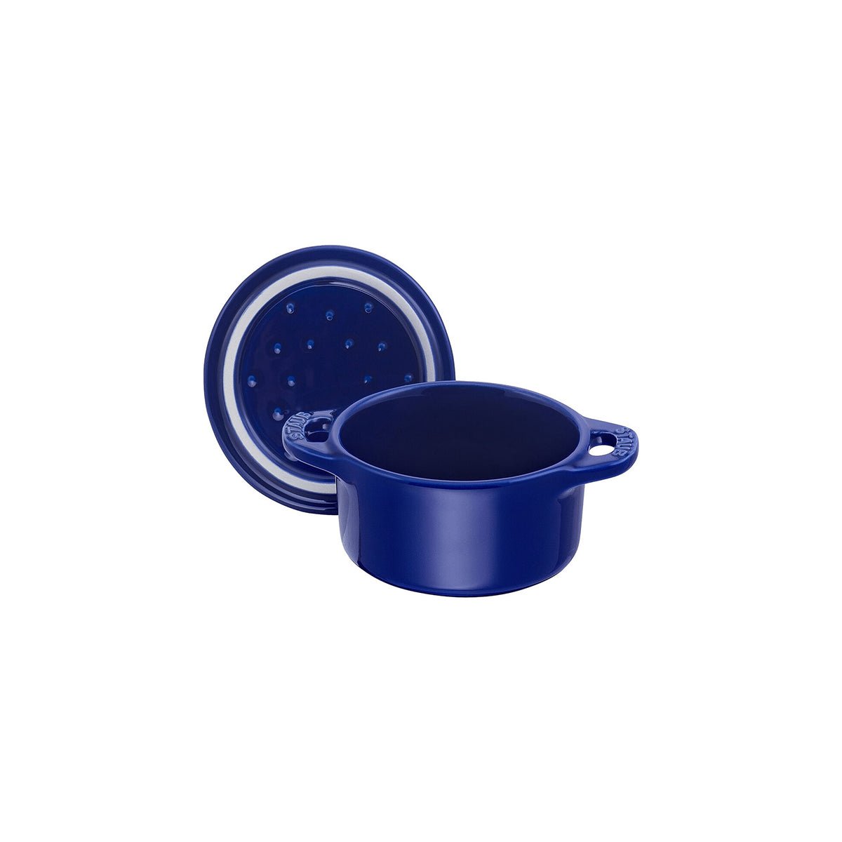 Mini Cocotte, 10 cm, blå, keramikk - STAUB CERAMIC 🇫🇷 - KERAMIKK - Me & Max AS