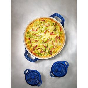 Mini Cocotte, 10 cm, blå, keramikk - STAUB CERAMIC 🇫🇷 - KERAMIKK - Me & Max AS