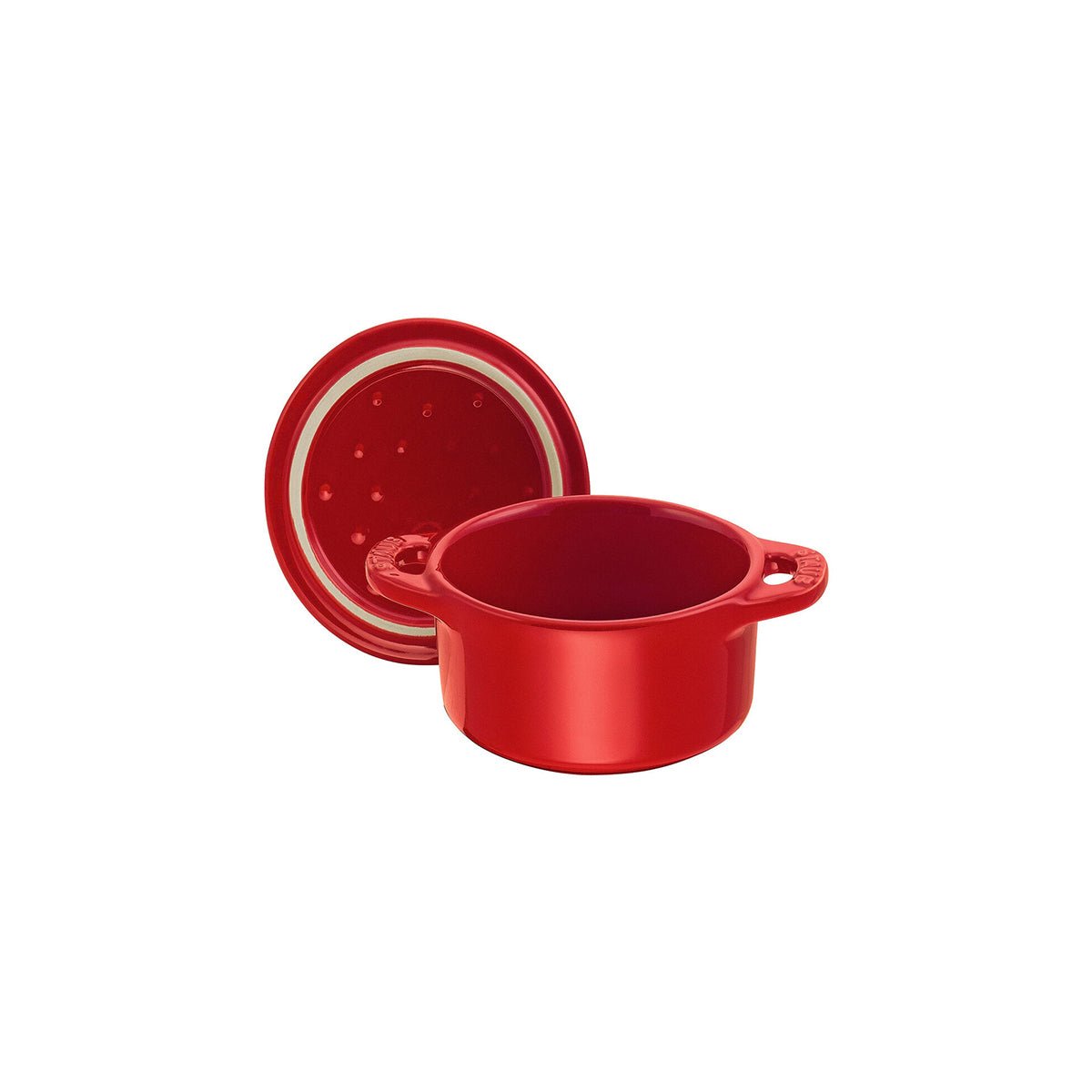 Mini Cocotte, 10 cm, rød, keramikk - STAUB CERAMIC 🇫🇷 - KERAMIKK - Me & Max AS