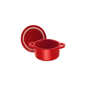 Mini Cocotte, 10 cm, rød, keramikk - STAUB CERAMIC 🇫🇷 - KERAMIKK - Me & Max AS