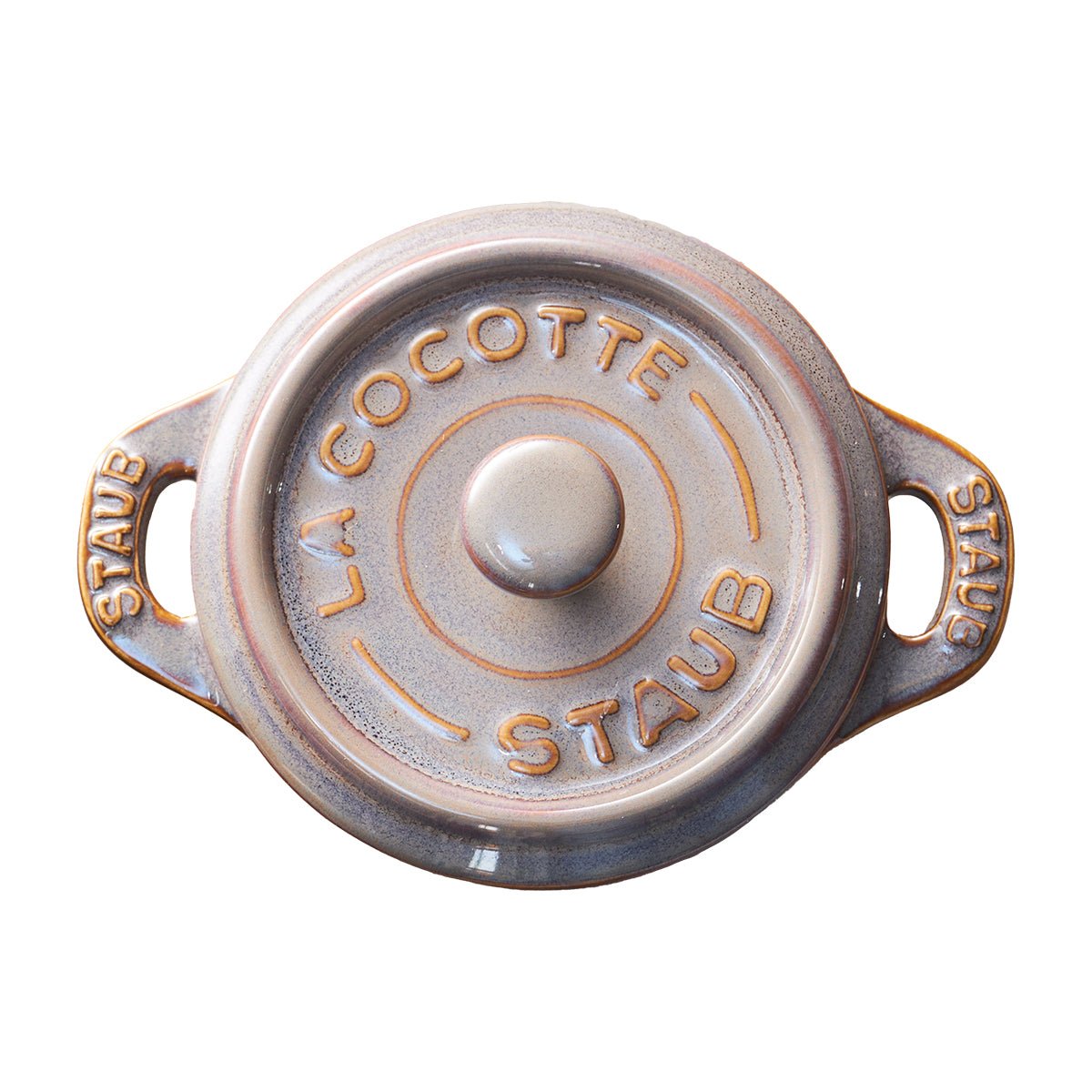 Mini Cocotte, 4 stk, 10 cm, antikk grå, keramikk - STAUB CERAMIC 🇫🇷 - KERAMIKK - Me & Max AS