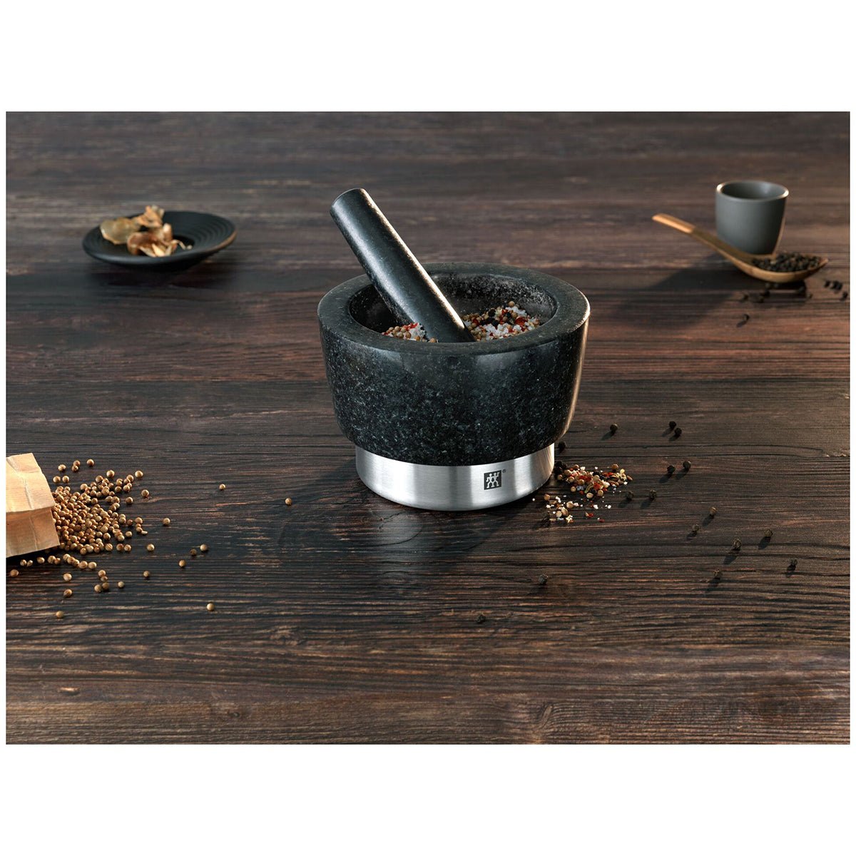 Morter og pistill i granitt (15 cm) - ZWILLING KJØKKENUTSTYR - KJØKKENYTSTYR - Me & Max AS