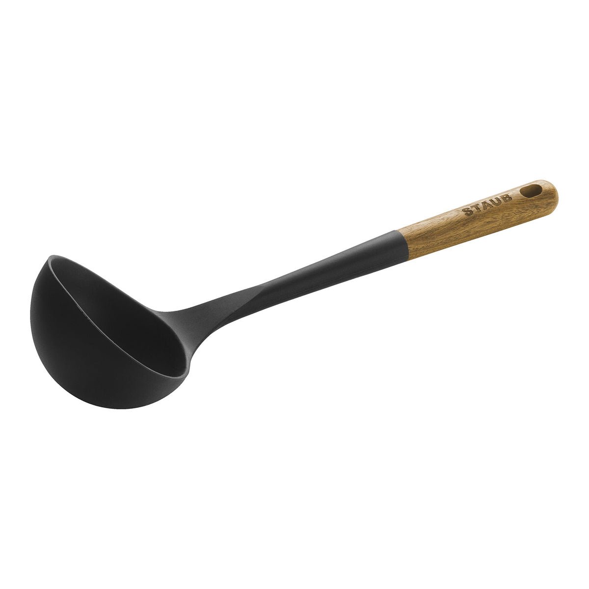 Øse i silikon (31cm), sort - STAUB KJØKKEN - KJØKKENYTSTYR - Me & Max AS