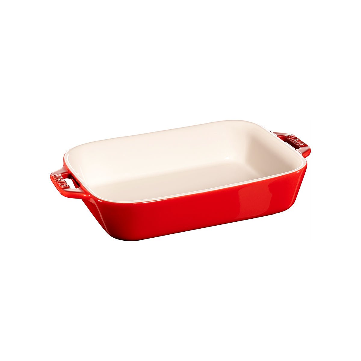 Ovnsform 20 x 16cm, rød, keramikk - STAUB OVNSFORM 🇫🇷 - KERAMIKK - Me & Max AS