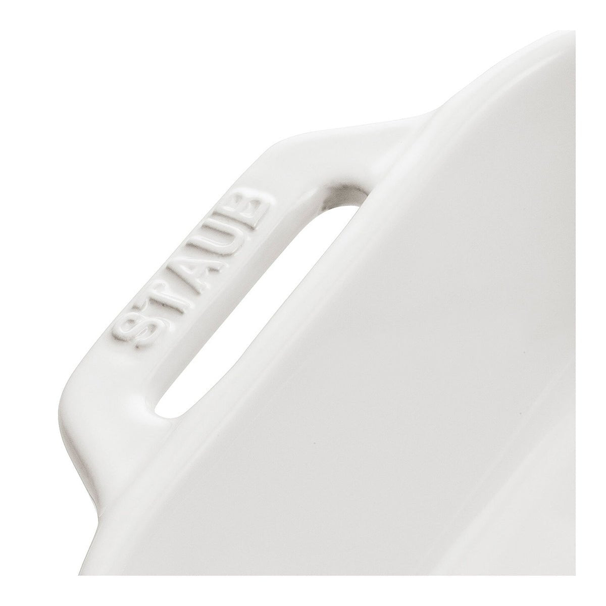 Ovnsform 34 x 24cm, hvit, keramikk - STAUB OVNSFORM 🇫🇷 - KERAMIKK - Me & Max AS