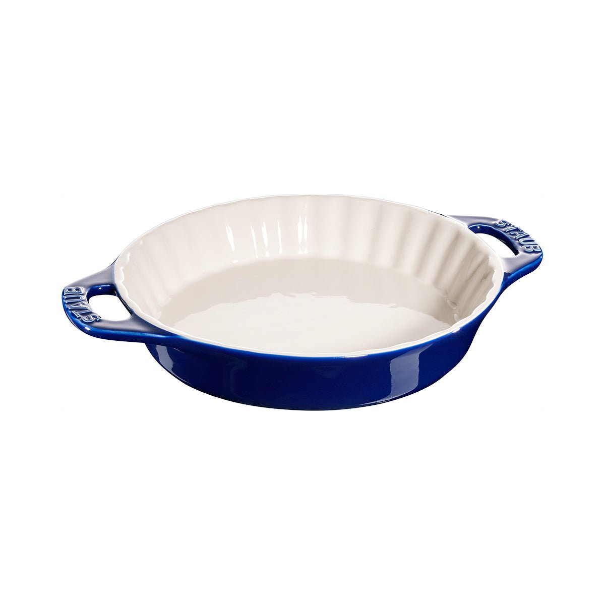 Pie form. 24cm, blå, keramikk - STAUB OVNSFORM 🇫🇷 - KERAMIKK - Me & Max AS