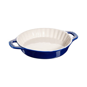 Pie form. 24cm, blå, keramikk - STAUB OVNSFORM 🇫🇷 - KERAMIKK - Me & Max AS