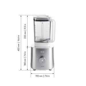 Power Blender, 1,8l, 1.600W, Sølvfarget - ZWILLING ENFINIG - KJØKKENYTSTYR - Me & Max AS