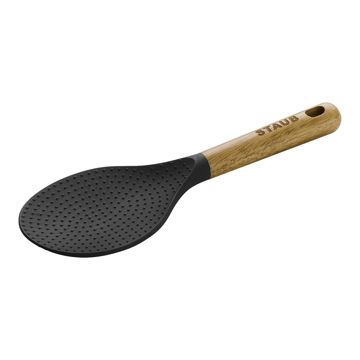 Risskje i silikon (22cm), sort - STAUB KJØKKEN - KJØKKENYTSTYR - Me & Max AS