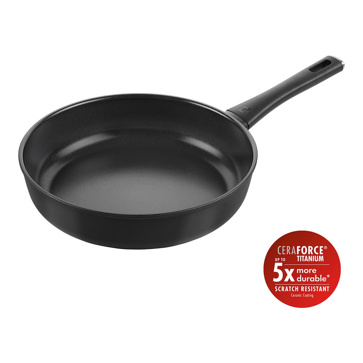 Sautepanne, 28 cm, Aluminium, Titanforsterket Keramisk Nonstick - belegg - ZWILLING MADURA PLUSS - STEKEPANNE - Me & Max AS