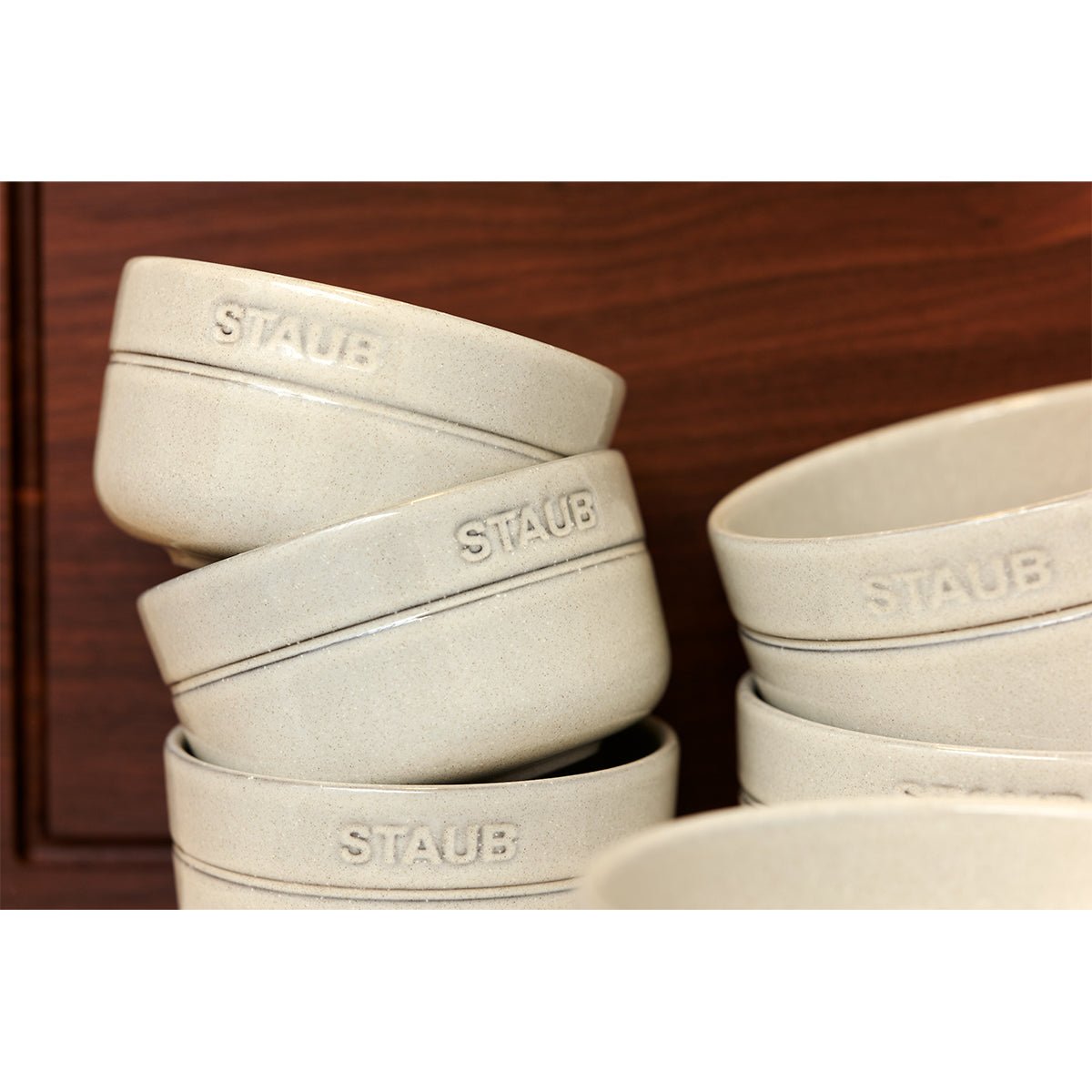 Skål 12cm, rund, white truffle, keramikk - STAUB DINING 🇫🇷 - KERAMIKK - Me & Max AS