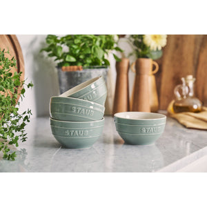Skåler, 4 stk, 14 cm, eukalyptus, keramikk - STAUB CERAMIC 🇫🇷 - KERAMIKK - Me & Max AS