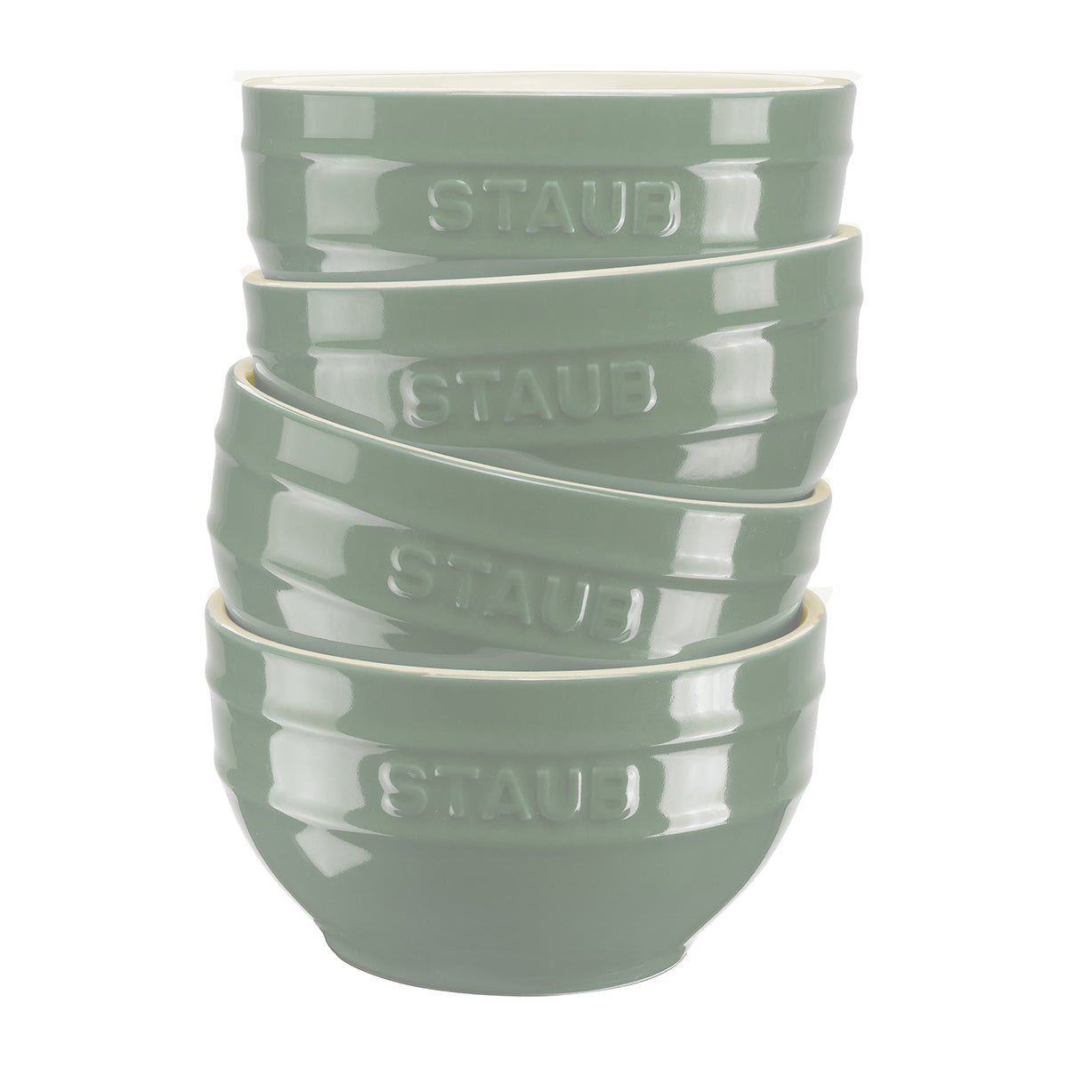 Skåler, 4 stk, 14 cm, eukalyptus, keramikk - STAUB CERAMIC 🇫🇷 - KERAMIKK - Me & Max AS