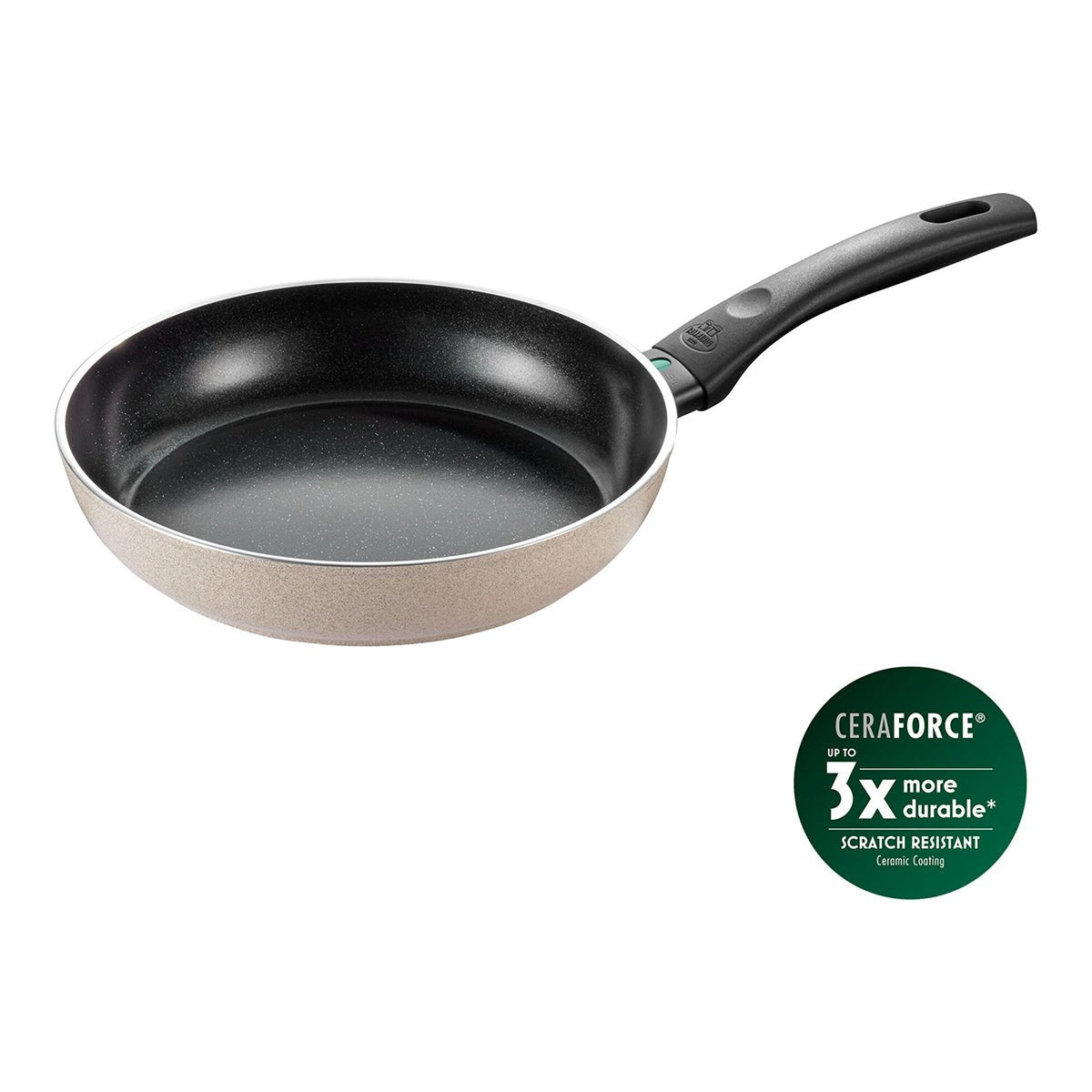 Stekepanne, 24cm, aluminium, CERAFORCE Black non - stick - belegg - BALLARINI LEDRO - STEKEPANNE - Me & Max AS