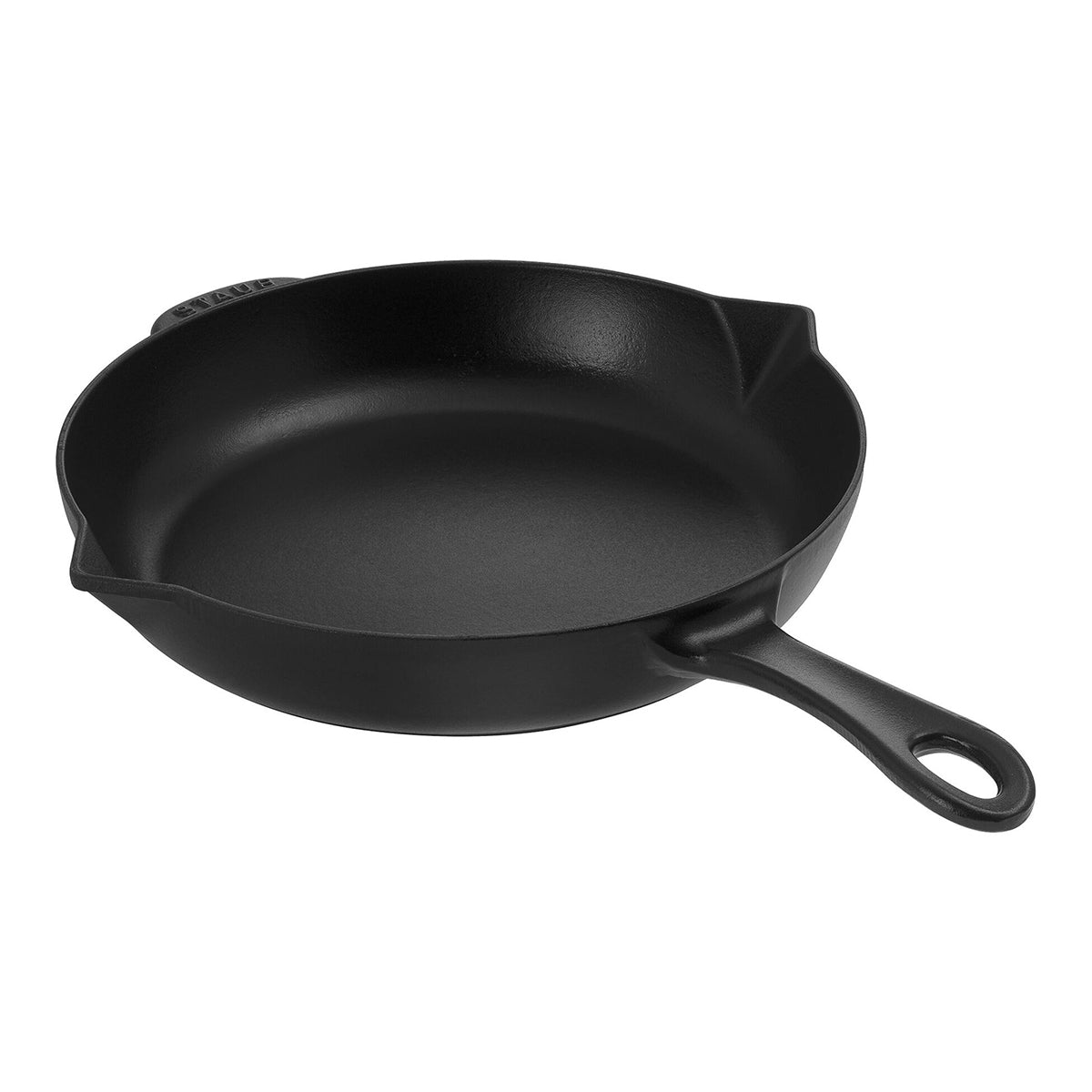 Stekepanne 26cm, svart, støpejern - STAUB 🇫🇷 - STEKEPANNE - Me & Max AS
