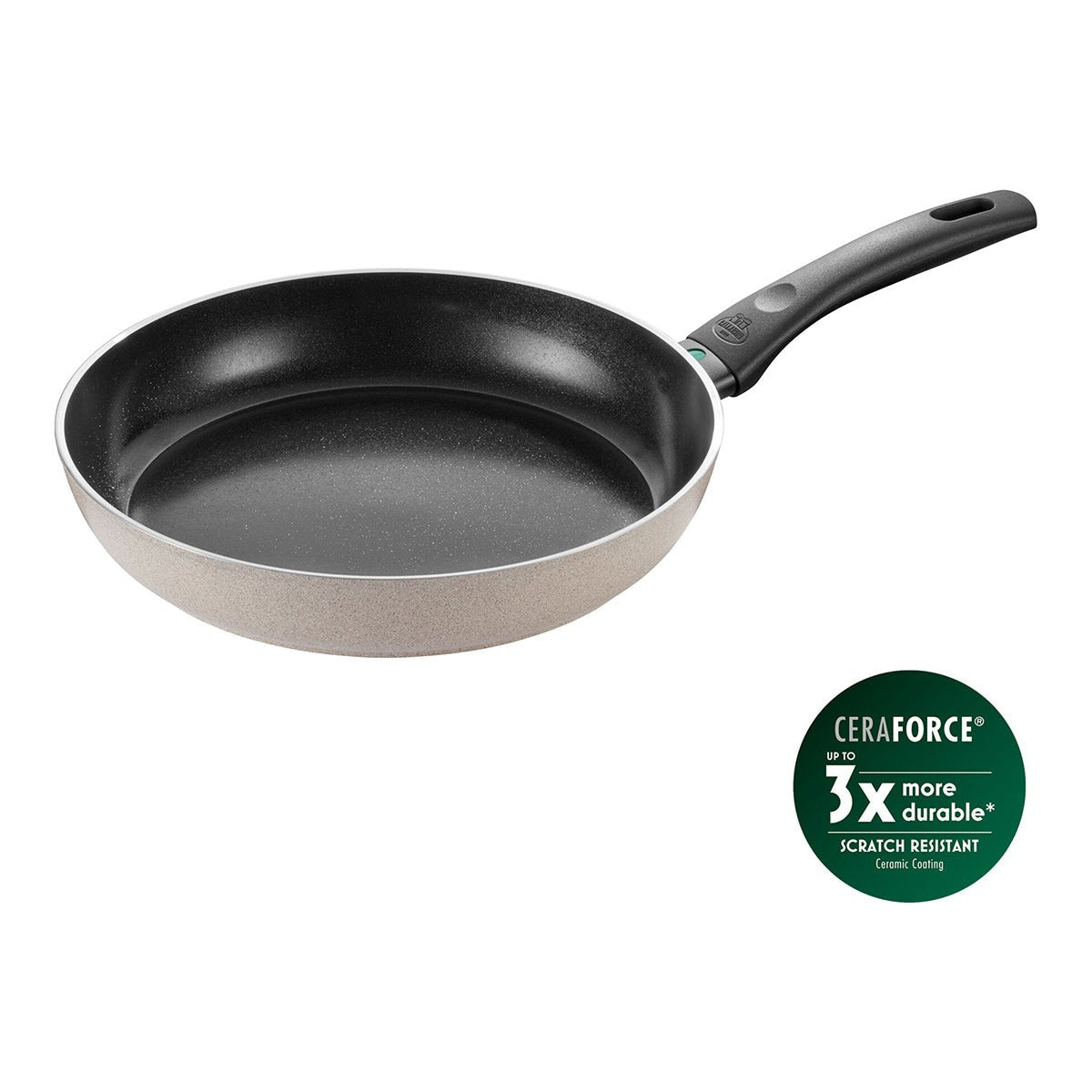 Stekepanne, 28cm, aluminium, CERAFORCE Black non - stick - belegg - BALLARINI LEDRO - STEKEPANNE - Me & Max AS