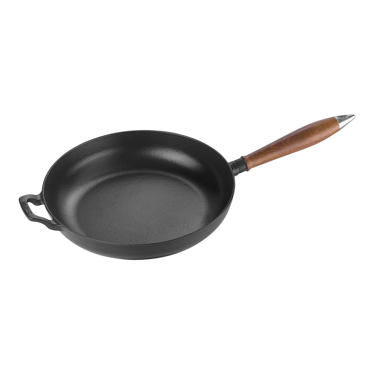 Stekepanne 28cm, svart, støpejern - STAUB 🇫🇷 - STEKEPANNE - Me & Max AS