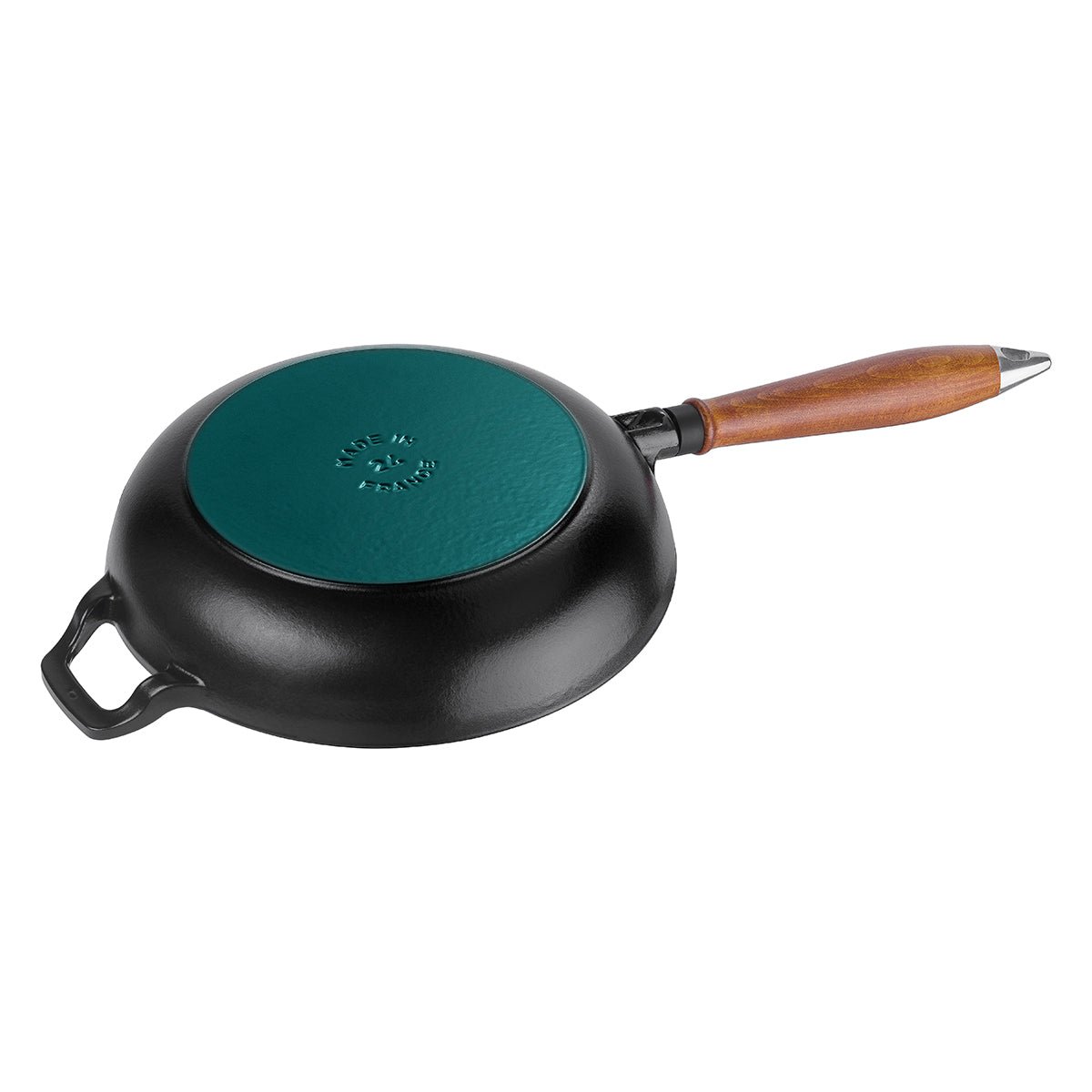 Stekepanne 28cm, svart, støpejern - STAUB 🇫🇷 - STEKEPANNE - Me & Max AS