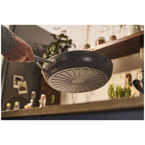 Stekepanne, 32cm, aluminium, titanforsterket keramisk non - stick - belegg - BALLARINI SALINA CERAMIC - STEKEPANNE - Me & Max AS