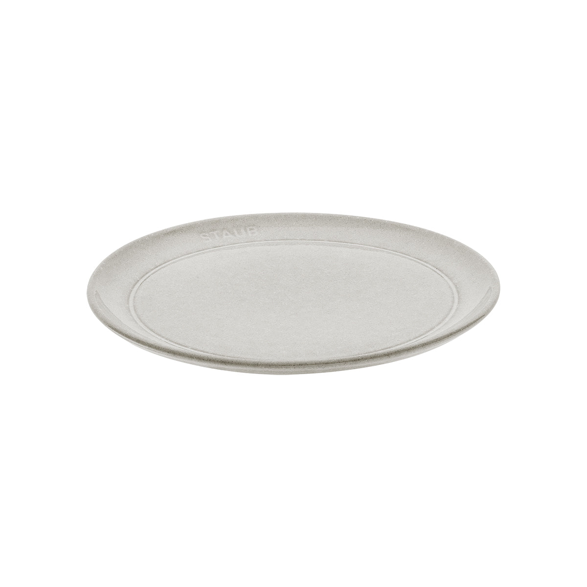 Tallerken 20cm, flat, white truffle, keramikk - STAUB DINING 🇫🇷 - KERAMIKK - Me & Max AS