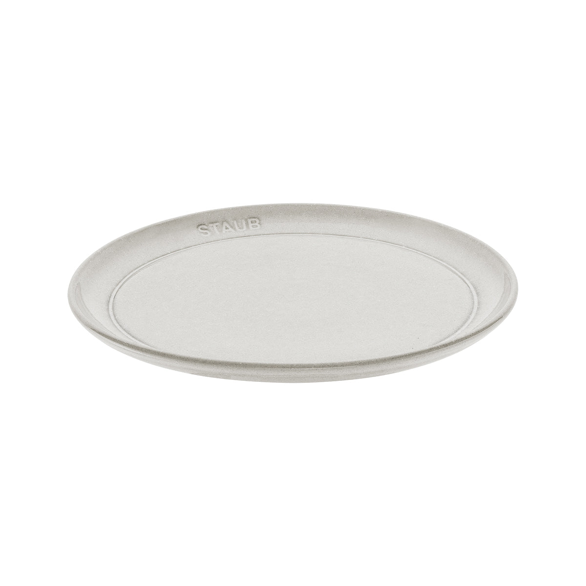 Tallerken 22cm, flat, white truffle, keramikk - STAUB DINING 🇫🇷 - KERAMIKK - Me & Max AS