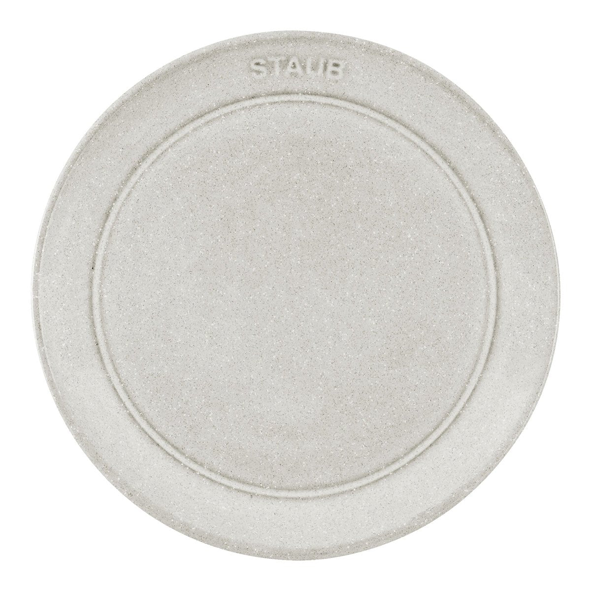 Tallerken 26cm, flat, white truffle, keramikk - STAUB DINING 🇫🇷 - KERAMIKK - Me & Max AS