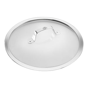 Traktørpanne med 2 håndtak og lokk, 28cm, aluminium, titanforsterket - BALLARINI SALINA CERAMIC - STEKEPANNE - Me & Max AS