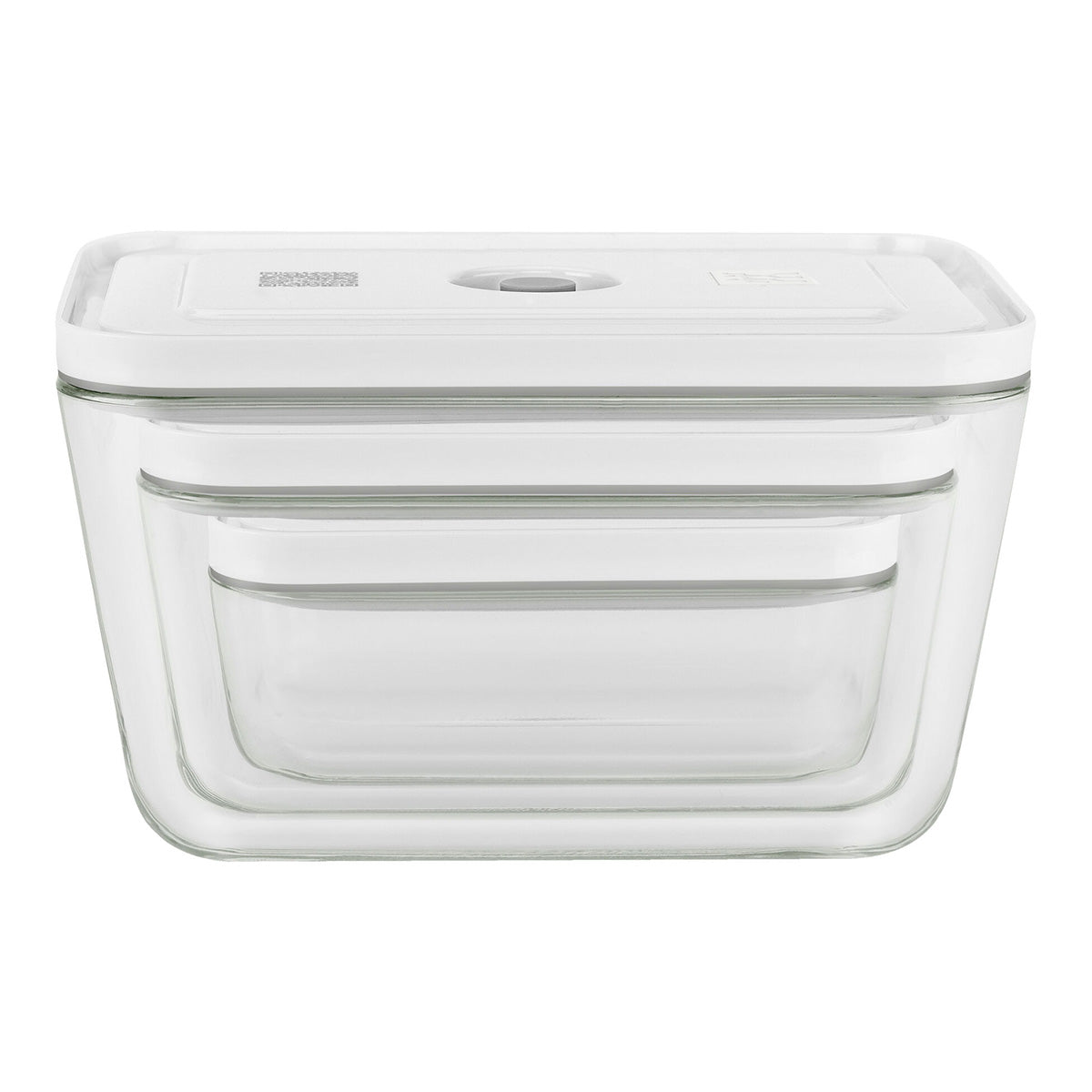 Vakuum - beholdersett, S/M/L / 3 deler, Glass, Grå - ZWILLING FRESH - VAKUUM - Me & Max AS