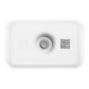 Vakuum matboks M, 850ml, Plast, Semitransparent - grå - ZWILLING FRESH - VAKUUM - Me & Max AS