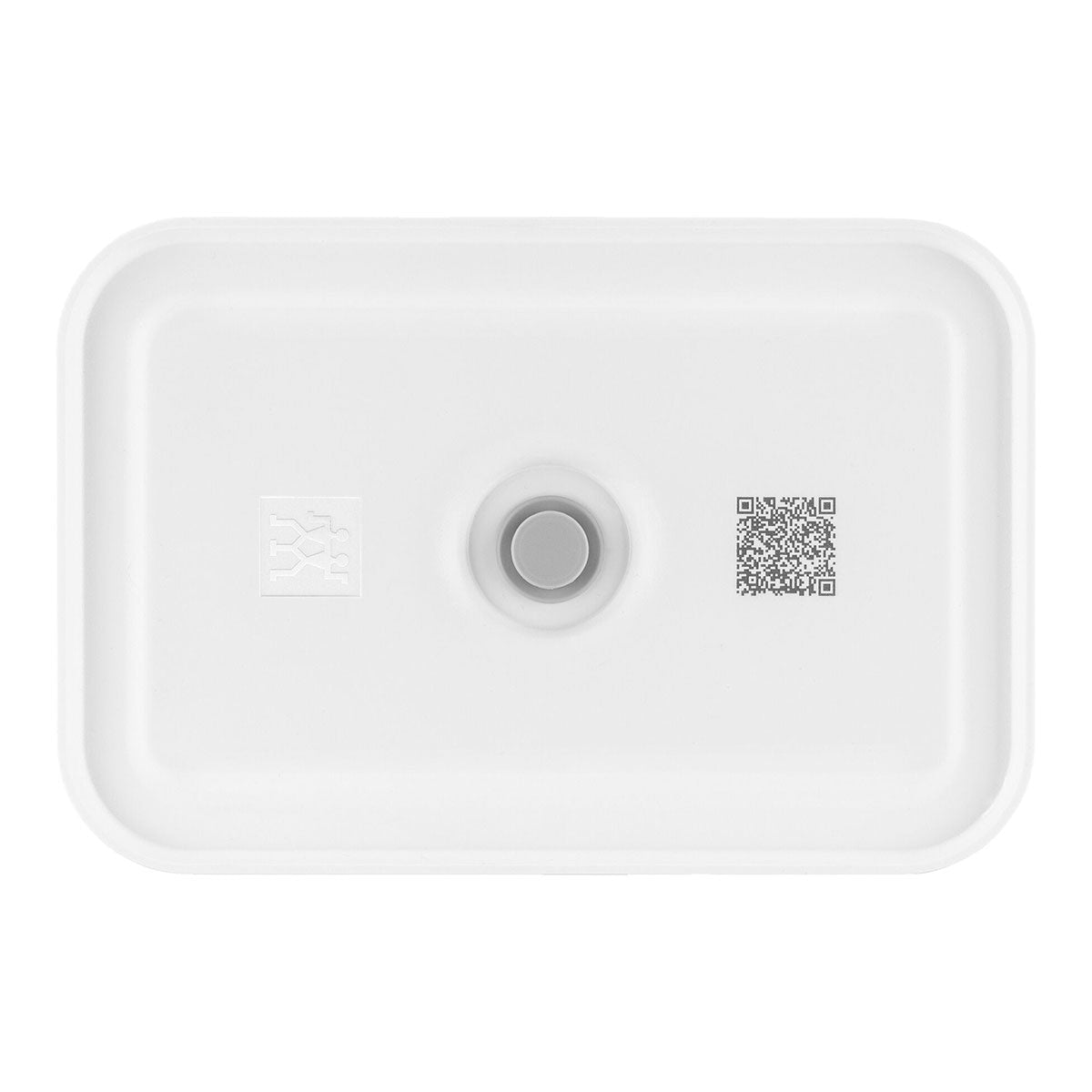 Vakuum - matboks - sett, L flat, 1.000ml / 6 deler, Plast, Semitransparent - Grå - ZWILLING FRESH - VAKUUM - Me & Max AS