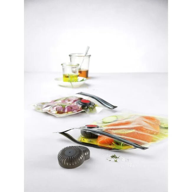 Vakuum startpakke, Plast / S/M, 7 deler, Hvit - ZWILLING FRESH - VAKUUM - Me & Max AS