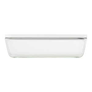 Vakuumbeholder Gratengform, 2.850ml, glass, grå - ZWILLING FRESH - VAKUUM - Me & Max AS