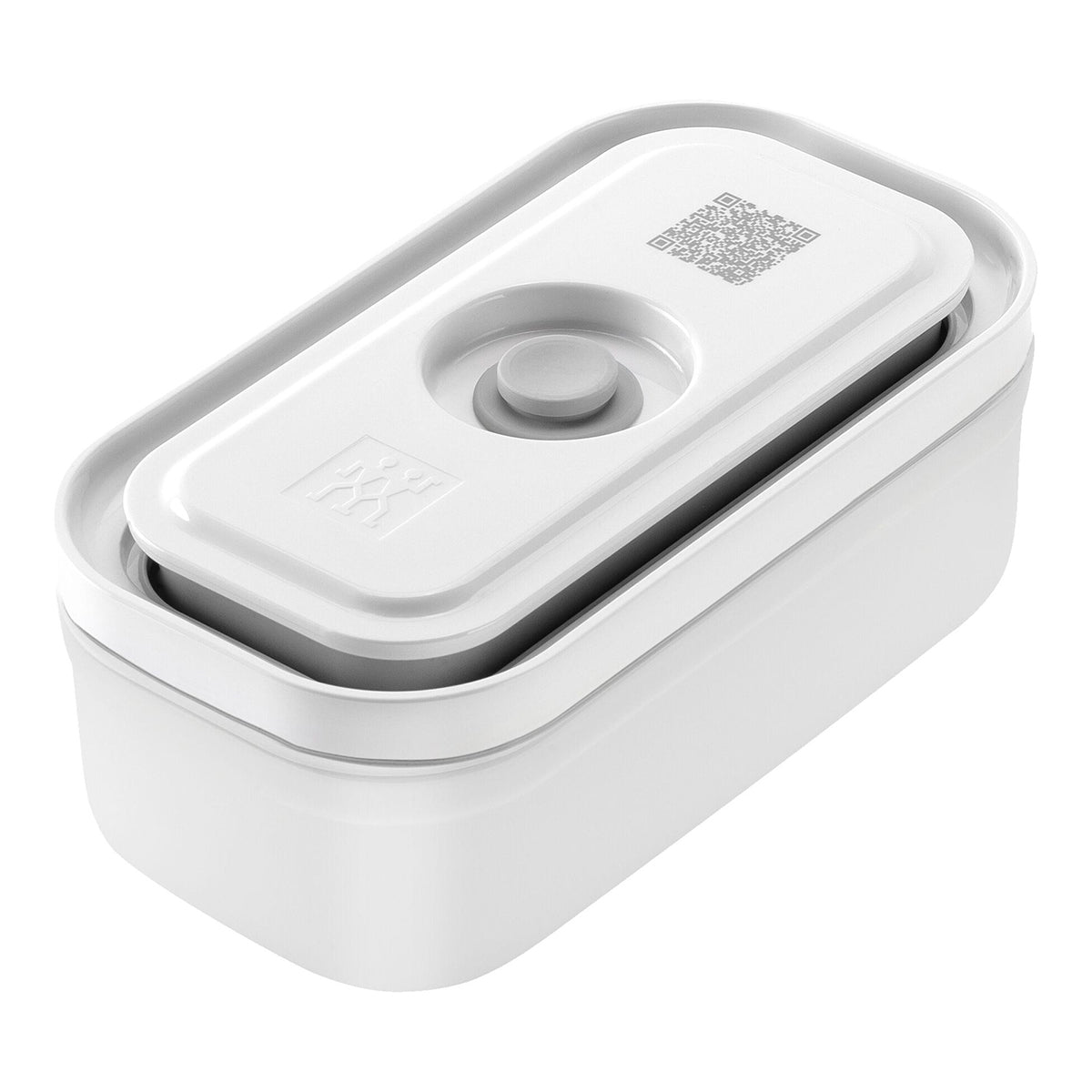 Vakuumbeholder S, 400ml, Plast, Semitransparent - grå - ZWILLING FRESH - VAKUUM - Me & Max AS