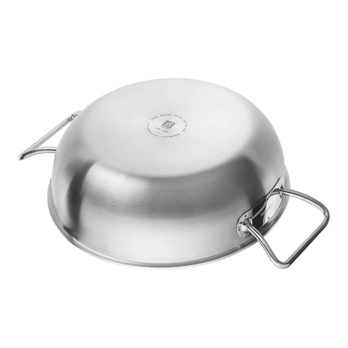 Wok 30cm, 18/10 rustfritt stål, sølvfarget - ZWILLING PRO - STEKEPANNE - Me & Max AS