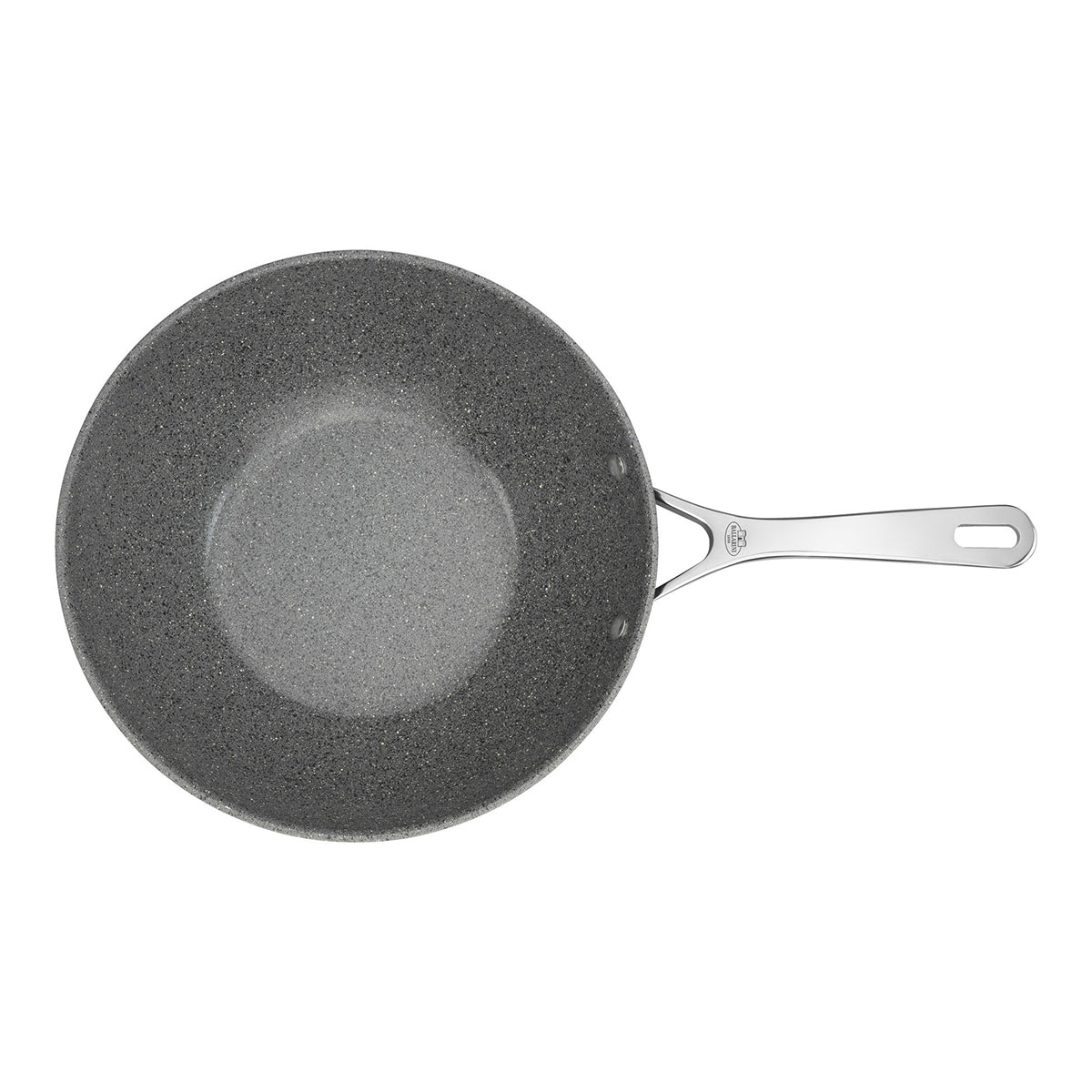Wok 30cm, aluminium, titanforsterket keramisk non - stick - belegg - BALLARINI SALINA CERAMIC - STEKEPANNE - Me & Max AS